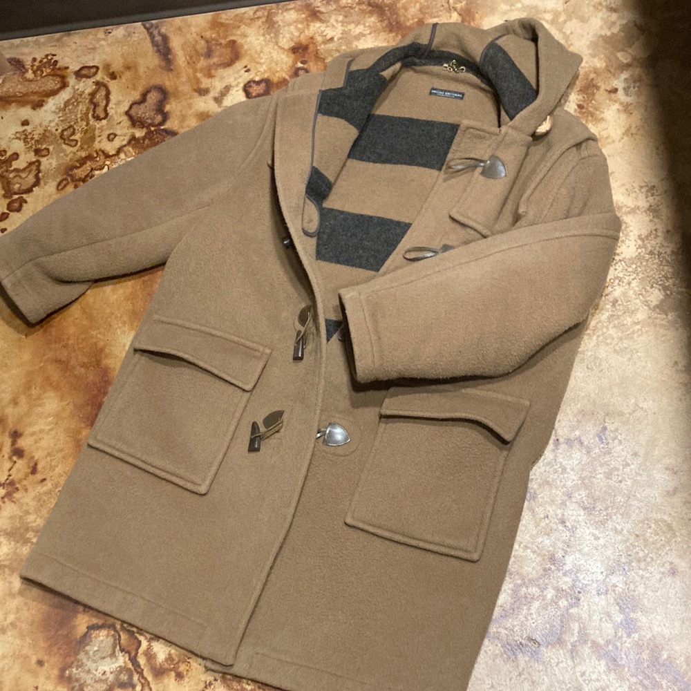 Brooks Brothers Camel Pea Coat